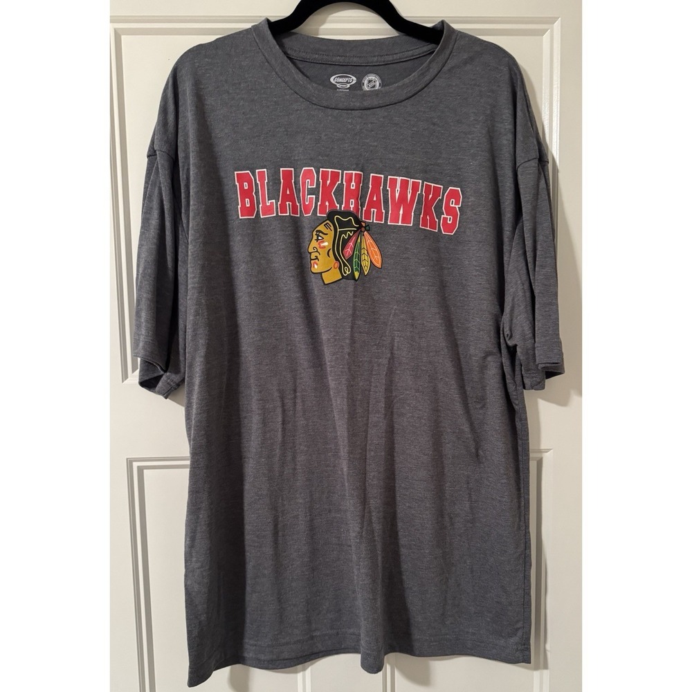 Concept Sports NHL Men's Gray Chicago Blackhawks‎ Sleepwear Shirt XL NHL